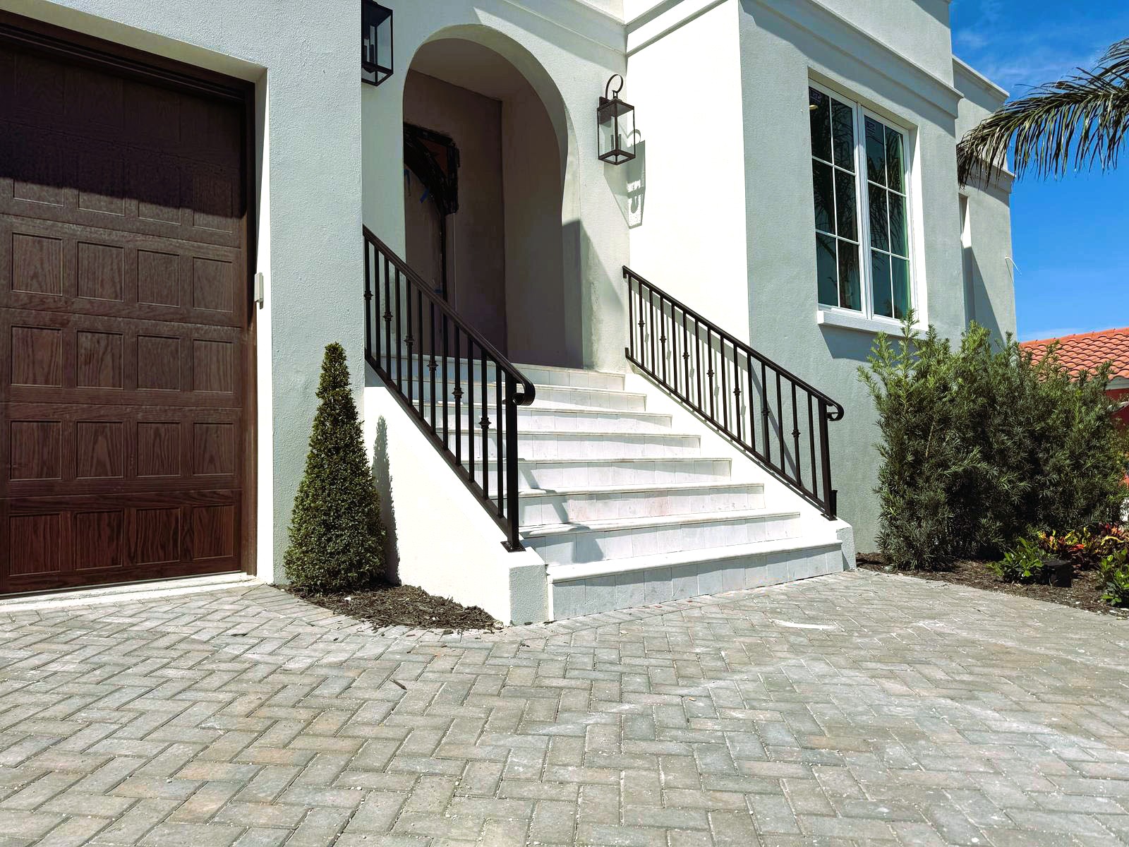 Iron railings for Coastal Pinellas homes.