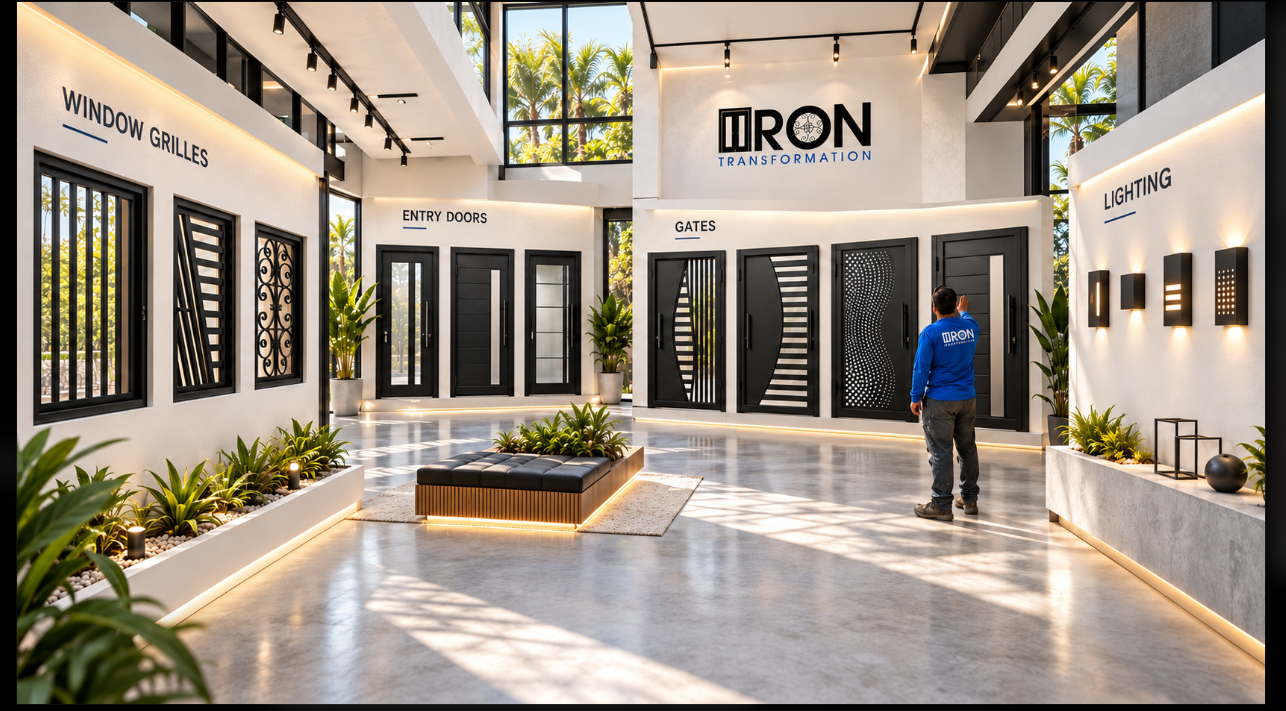 Explore custom ironwork in our virtual showroom.