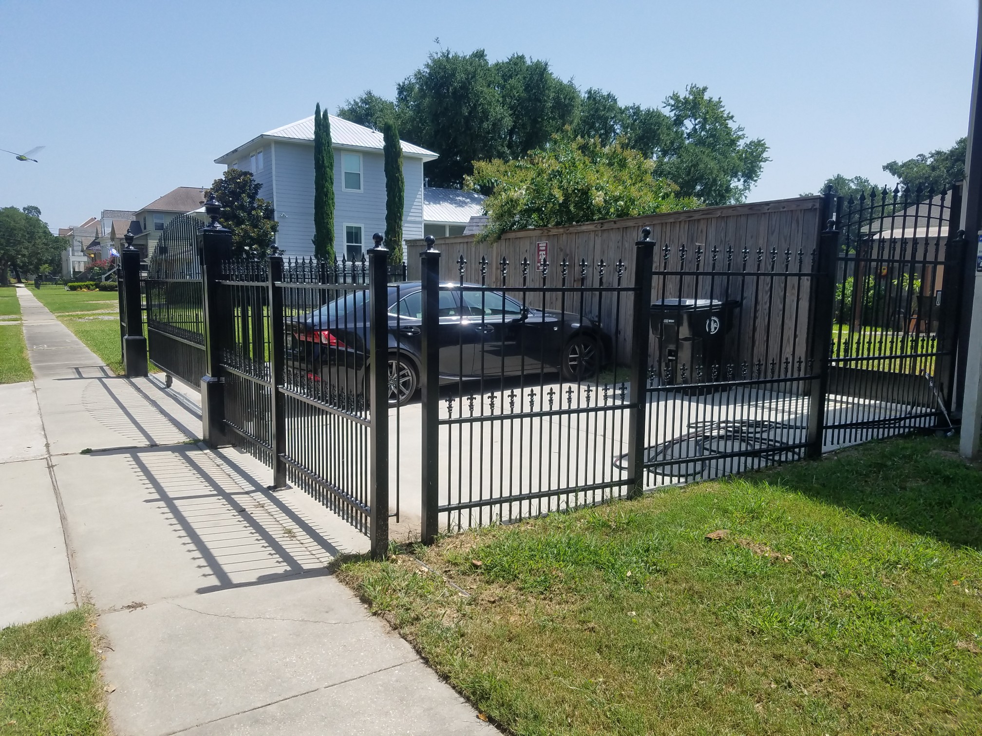 Black Aluminum Fences vs Wrought Iron - Learn More Here
