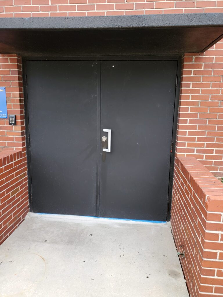 commercial security door